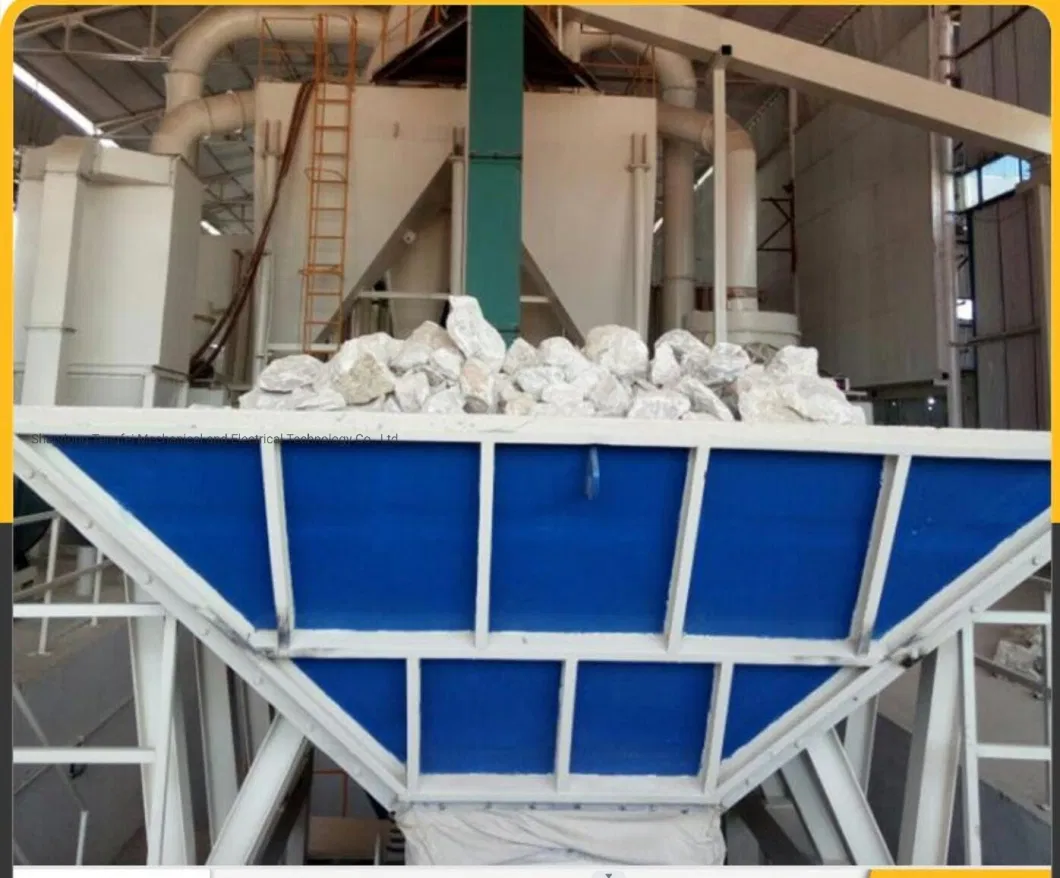 Natural Gypsum Powder Production Line with Boiling Furnace Technology